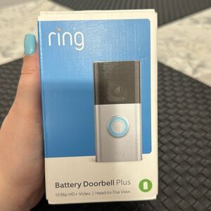 Ring doorbell plus